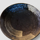Dinner Plate 24cm Gold Brushstroke Glaze