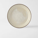 Plate High Rim 22.5cm White Sendan Glaze