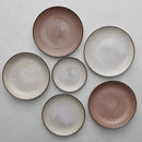 Plate High Rim 22.5cm White Sendan Glaze