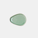 Saucer Arc Green Glaze