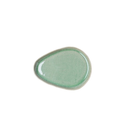 Saucer Arc Green Glaze