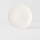 Side Plate 19.5cm White Star Glaze