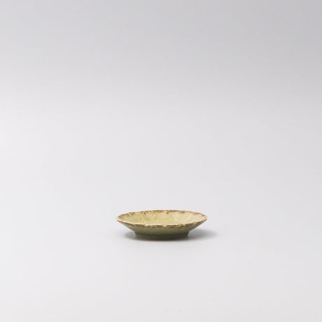 Sauce Dish 8cm Scallop Lime Fade Glaze