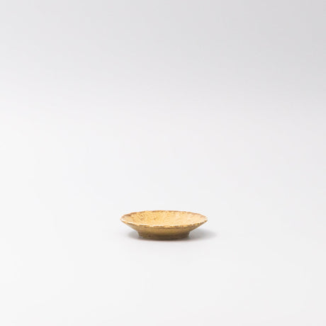 Sauce Dish 8cm Scallop Ochre Fade Glaze