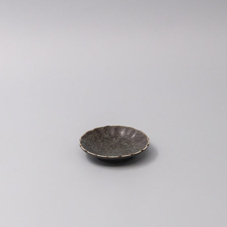 Sauce Dish 8cm Scallop Indigo Fade Glaze