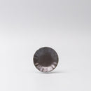 Sauce Dish 8cm Scallop Black Glaze