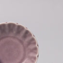 Sauce Dish 8cm Scallop Lilac Gloss Glaze