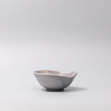 Bowl with Handle 13cm Amethyst Glaze