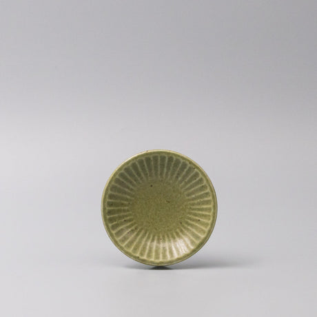 Sauce Dish 9.5cm Sunburst Green Glaze