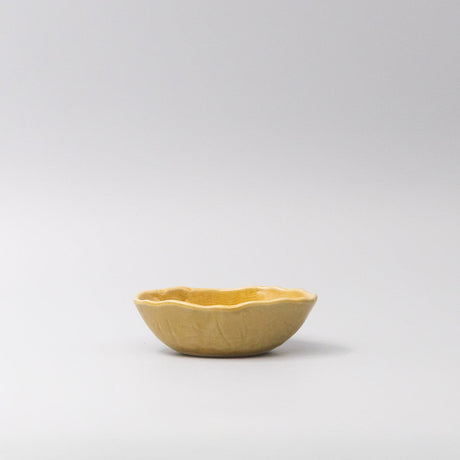 Bowl Oval 13cm Amane Amber Glaze