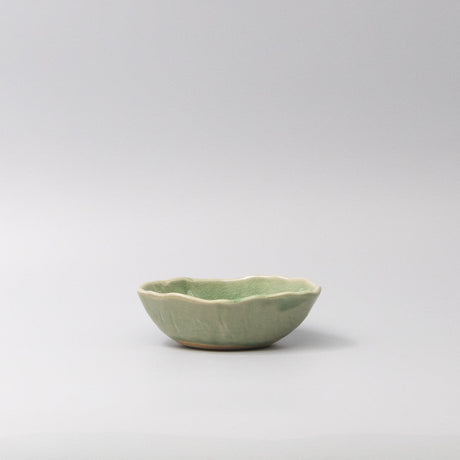 Bowl Oval 13.5cm Amane Emerald Glaze