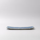 Plate Sashimi 31cm Amane Sapphire Glaze