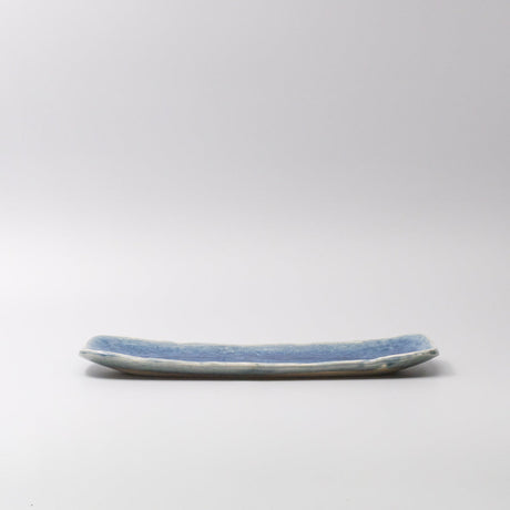 Plate Sashimi 31cm Amane Sapphire Glaze