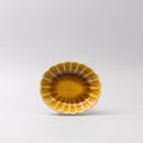 Bowl Oval 16cm Amane Amber Glaze
