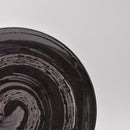 Dinner Plate 28cm Gunmetal Swirl Glaze
