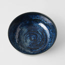 Serving Bowl 24cm Copper Swirl Glaze