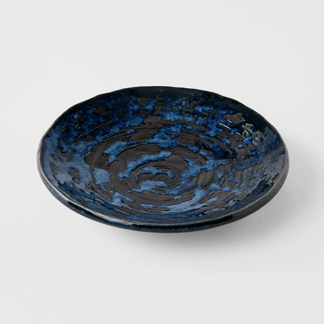Saucer 13cm Copper Swirl Glaze