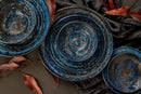 Saucer 13cm Copper Swirl Glaze