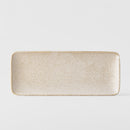 Plate Rectangular 29.5cm White Fade Glaze