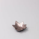 Sauce Dish Maple Leaf 6cm Metallic Lustre Glaze