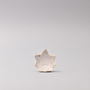 Sauce Dish Maple Leaf 6cm Ivory Fleck