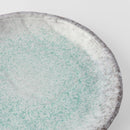 Serving Plate 27cm Aqua Splash Glaze