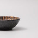 Tapas Bowl 13cm Bronze Converging Line Glaze