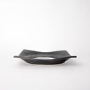 Plate Square 16cm Black Pearl Glaze