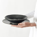 Dinner Plate 25cm Black Pearl Glaze