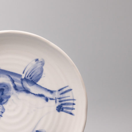 Serving Platter 29cm Fugu Design