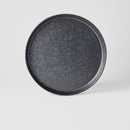 Plate High Rim 25cm Craft Black Design