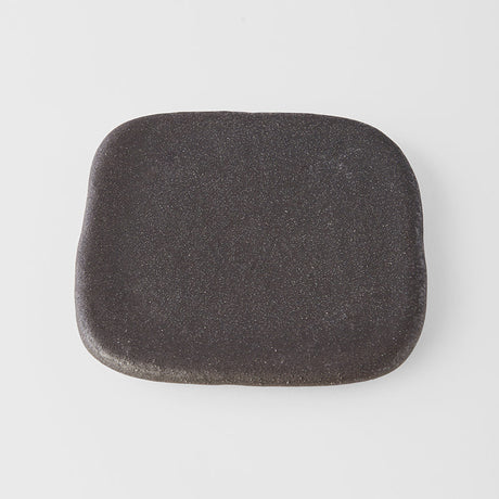 Plate Square 19cm Stone Slab Design