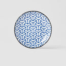 Tapas Plate 16.5cm Herringbone Design
