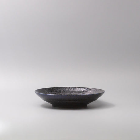 Pasta Bowl Flat Based 23cm Midnight Pearl Glaze