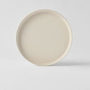 Plate High Rim 25cm Craft White Glaze