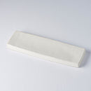 Plate Rectangular 29 x 9cm Craft White Glaze
