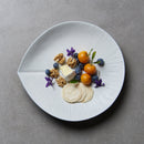 Dinner Plate 25.5cm Snow Leaf Glaze
