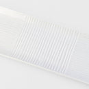 Sashimi Plate 33cm Line Design White Glaze
