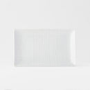 Sushi Plate 21cm Line White Design