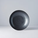 Pasta Bowl Organic Shape 21 cm Kanso Matte Black Glaze