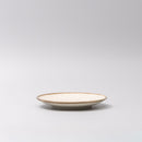 Tapas Plate 17cm Ivory Pearl Glaze