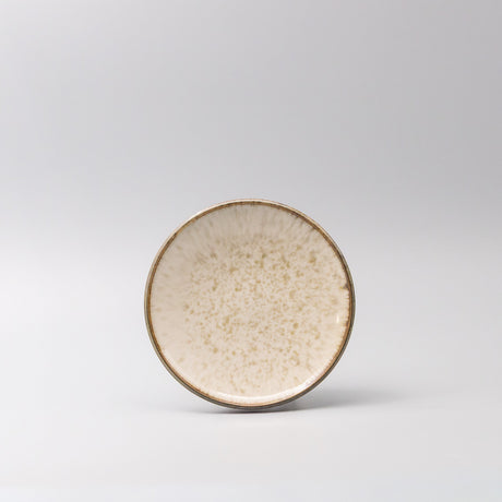Tapas Plate 17cm Ivory Pearl Glaze