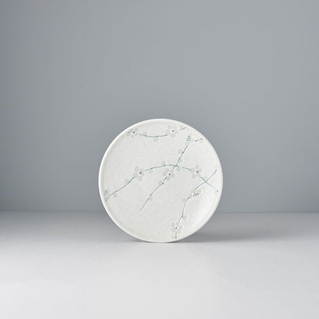 Tapas Plate 17cm White Blossom Glaze