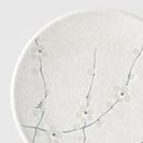 Tapas Plate 17cm White Blossom Glaze