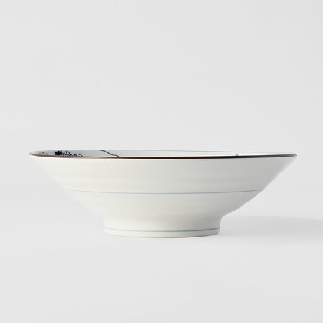 Ramen Bowl 24.5cm Hokusai Great Wave Design
