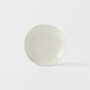 Saucer Organic Shape 13.5cm Kanso Soft White Glaze