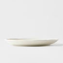 Side Plate 21.5cm White Spiral Glaze