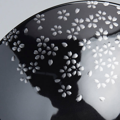 Bowl 25cm Silver Sakura Design
