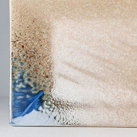 Platter Rectangular 33cm Earth & Sky Glaze
