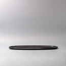 Platter Oval 42.5cm Black Lacquerware Glaze